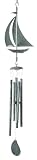 Good Directions8803WV1 Sailboat Copper Wind Chime with Blue Verde Finish