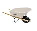 Outdoor Living : Corona Clipper 6-Cubic-Foot Poly Wheelbarrow #WB1006