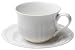 Mikasa Antique White Breakfast Cup and Saucer Set