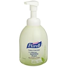 PURELL 5791-04 Green Certified Instant Hand Sanitizer Foam, 535 mL Pump Bottle (Case of 4)