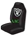 Set of 2 NFL Licensed Universal-fit Front Bucket Seat Cover - Oakland Raiders