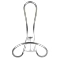 Bach Single Coat Hook - Silver (Small)