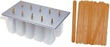 Progressive International PLP-1 Freezer Pop Maker with 50 Progressive International Freezer Pop Sticks