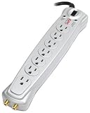 APC P7V Essential A/V Surge Protector, 7 outlet, coax protection