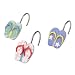 Flip Flops Shower Curtain Hooks - set of 12