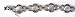STERLING SILVER MARCASITE BRACELET