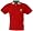 Ferrari Contrast Hem Zip Polo Shirt - Red