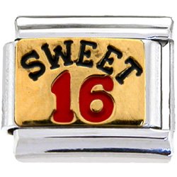 Sweet Sixteen Italian Charm