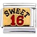 Sweet Sixteen Italian Charm
