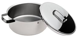 WMFTopstar43/4-QuartStainlessSteelLowCasserolewithLid