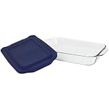 Pyrex Bakeware 7 x 11 Rectangular Baking Dish with Lid