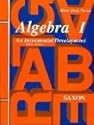 Algebra 1: An Incremental Development, Home Study Packet (Answer Key)