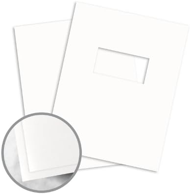 Fortune White Report Cover - RC-105W - 8 3/4 x 11 1/4 in 9 pt Cover Gloss C/2S 10% Recycled FSC Certified 25 per Package