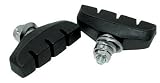 Sunlite Mountain Bicycle Brake Shoes for U-Brakes, Nut-Type Black