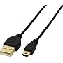 ELECOM �ɍ�USB�P�[�u�� A-miniB 2.5m �u���b�N USB-XM25BK