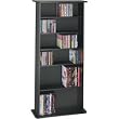 Atlantic Drawbridge DRA280MM03 280 CD/112 DVD/BluRay/Games Wood Cabinet (Black)