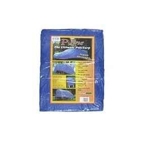 9 X 12 Blue Tarp Cover Patio Canopy Shade Yard 9x12