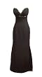 Next Eve Sexy X-Back Formal Evening Gown Dress Black
