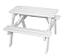 Little Colorado Child's Picnic Table- White
