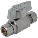 Brass Craft #KTCR11F C1 3/8x3/8 Chrome STR Valve