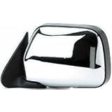 90-95 TOYOTA 4RUNNER 4 runner MIRROR LH (DRIVER SIDE) SUV, Power, Chrome, w o Vent... by Parts Train