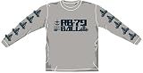 ガンダム ボール ロングスリーブﾞ Ｔシャツ モスグレー ： サイズ Lの画像