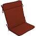 Terracotta Mid-back Chair Cushion