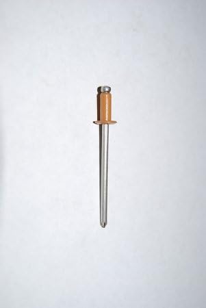 #43 Stainless Steel Rivets Painted Copper Color (Bag of 250)