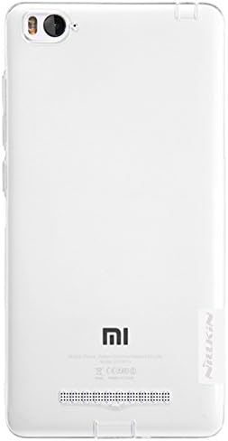 Xiaomi Mi 4i 4C Case, Dimike Nature Slim Crystal Clear TPU Soft Protective Shell Back Case for Xiaomi Mi 4i 4C (Clear White)