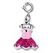 CHARM IT! Pink Glitter Tutu Charm