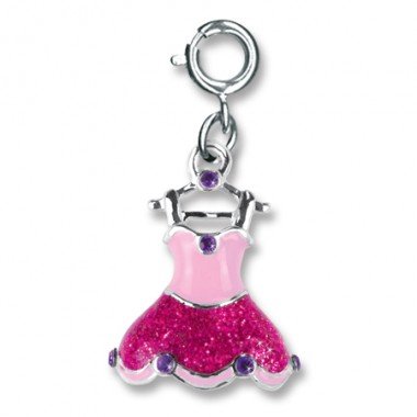 CHARM IT! Pink Glitter Tutu Charm