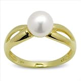 Fancy Japanese Akoya Cultured Pearl Ring