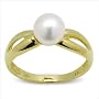 Fancy Japanese Akoya Cultured Pearl Ring