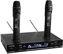 PYLE PDWM3000 Dual VHF Rechargeable Wireless Microphone System