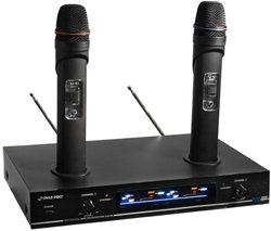 PYLE PDWM3000 Dual VHF Rechargeable Wireless Microphone System