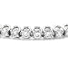 14K White Gold Diamond Bracelet -- 2.00 Ct. SI2-SI3 G/H