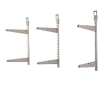 Rubbermaid FastTrack Two-Shelf Hardware Kit #5E17