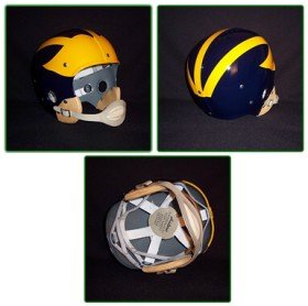Michigan 1948 1948 National Champs Helmet