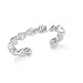 Twisted 14K White Gold Toe Ring