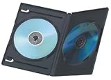 Electronics : LINDY Dual DVD/CD Cases, 3 Pack