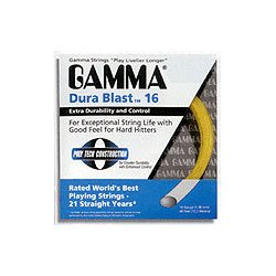 Gamma DuraBlast 16G Tennis String