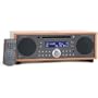 Tivoli Audio MSYTPE Music System Digital AM/FM/CD Hi Fi System with Cherry/Metallic Taupe Finish