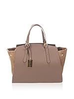 Anna Bork Bolso asa de mano Ab16008 (Barro)