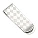 Stainless Steel Mens Square Design Money Clip