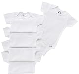 Gerber White Onesies - 5-pk. (0-3M)