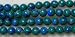 Azurite-Malachite Gemstone Rounds - 6mm - 15.5