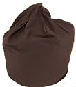 Cotton Bean Bag with Beans Chocolate Brown LARGER SIZE 6CUFT