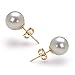 White 7-8mm AAAA Freshwater Pearl Earring Set