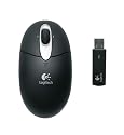 Logitech RX650 optische Maus schnurlos schwarz