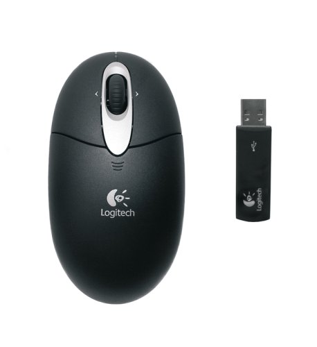 Childrens Toyshop  PC Hardware : Logitech RX650 Optische Maus schnurlos USB schwarz
